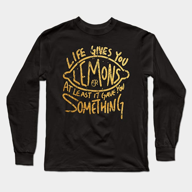 AJR LEMONS GOLD VINTAGE Long Sleeve T-Shirt by Nikki Omen Radio Podcast